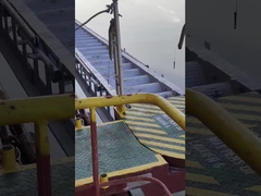 CCS-de Ladder van de Aluminiumwerf met Handsporen & Contactdoos voor Dok, Haven