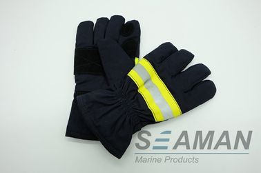 Veiligheid de Mariene Brand van het Brandbestrijdingsmateriaal - vertragers van de Katoenen de Handschoenen Reddingsbrandweerman