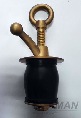 Marine scupper pluggen IMPA 232481 3mm messing 65 x 85mm